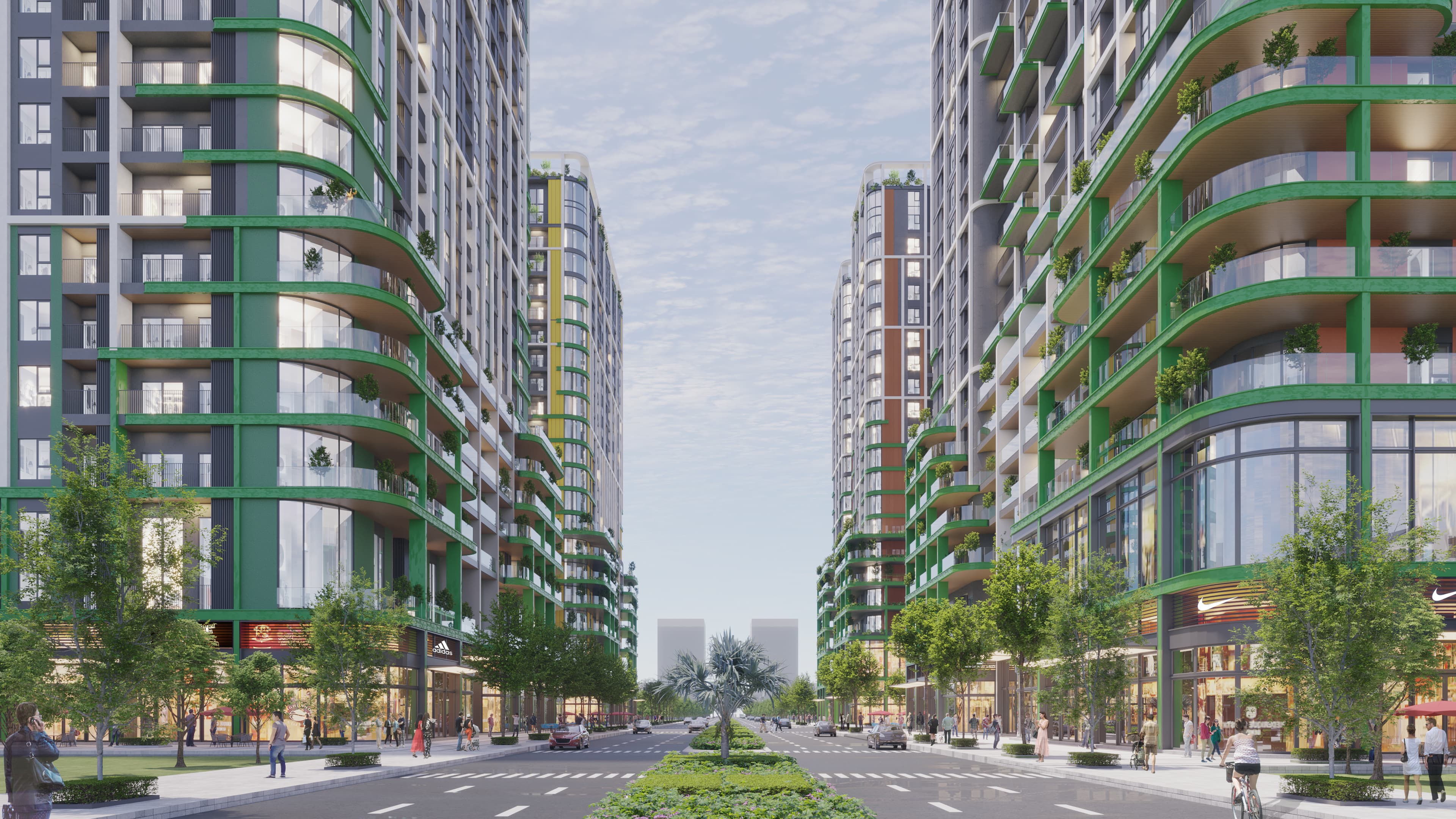 Sun FourS Tower Đà Nẵng căn hộ phía Nam