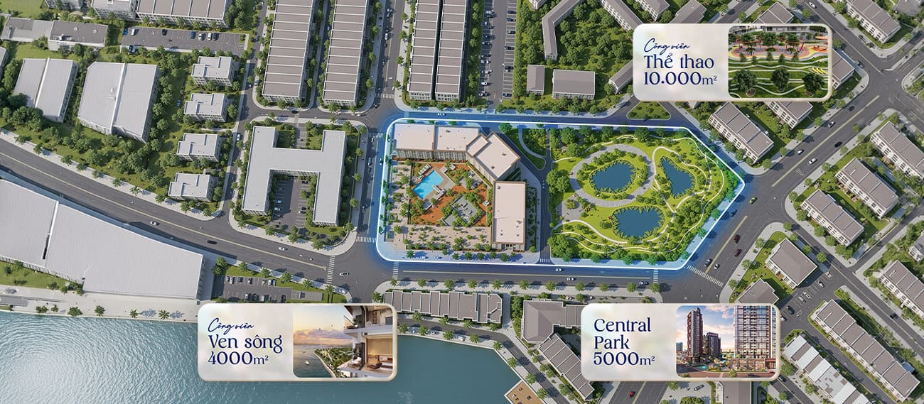 Sơ đồ tiện ích tại dự án Sun Symphony Residence Đà Nẵng
