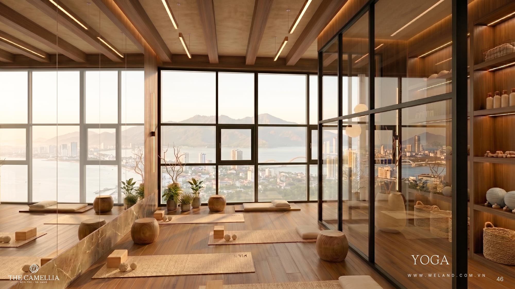 Yoga & Meditation tại căn hộ cao cấp The Camellia Sơn Trà Đà Nẵng